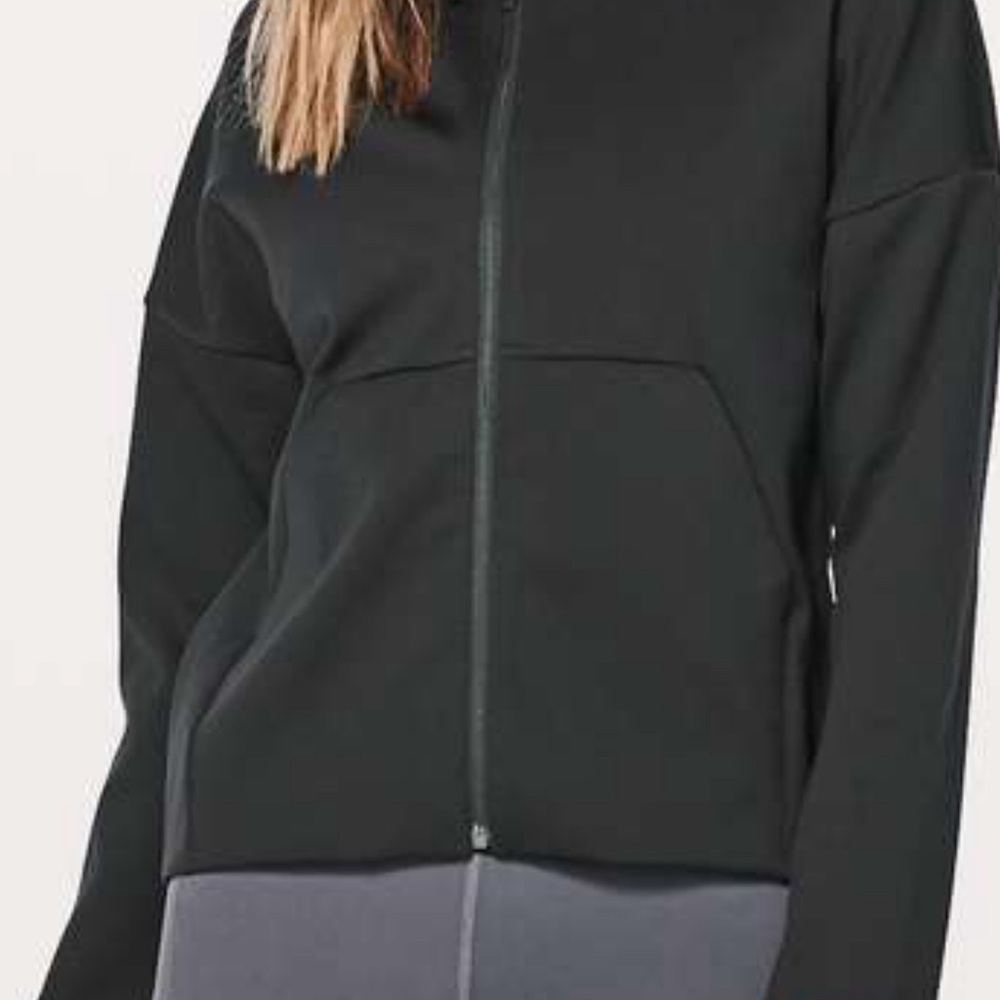 đNWT Lululemon Black Shaped Jacket Expressionâreceived as a gift, size 4 - Picture 4 of 5